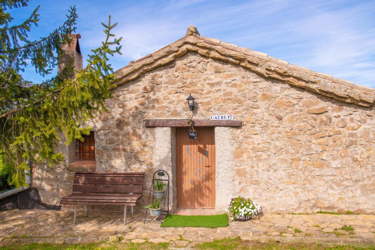 Complex Rural Can Caubet Berga Bagian luar foto
